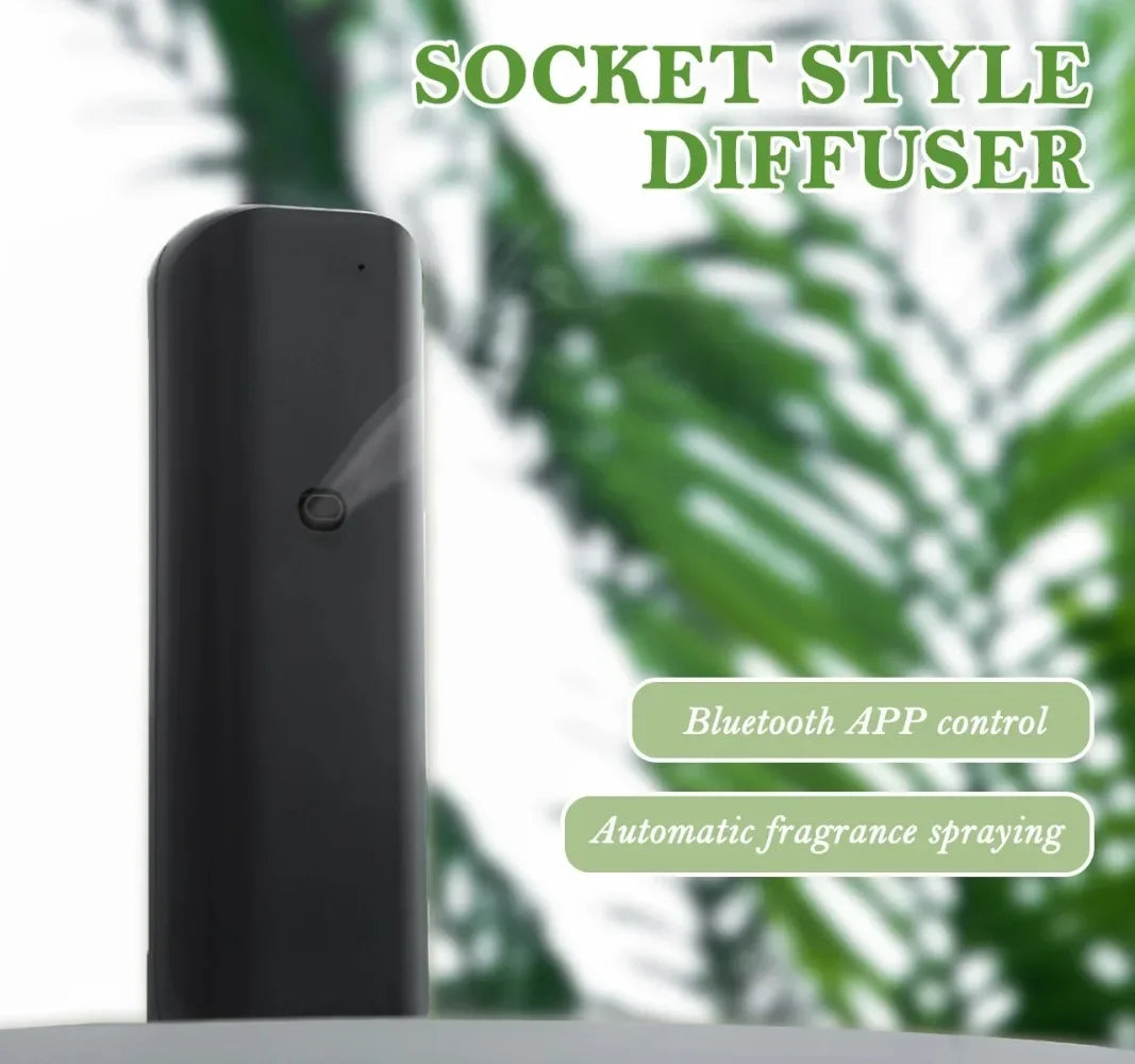 Plug in Wall Fragrance Diffuser Waterless Smart Flavoring Diffuser For Essential Oils Home Room Fragrance Scent Air Machine