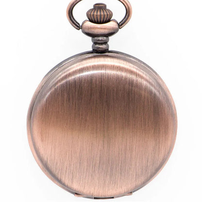 Silver Smooth Quartz Pocket Watch Mens Womens Necklace Clock Metal Stainless Steel Watches Pendant with Short Chain Gifts