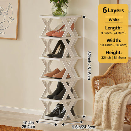 Shoe Rack Storage Organizer Detachable Shoe Racks Saves Family Household Rack Multi Layer Simple Shoes Shelf Color Cabinet
