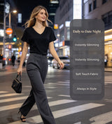 Crisscross V-Neck Backless Top