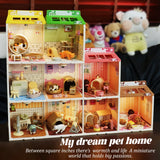 Miniature Cat House Furniture Set — product image