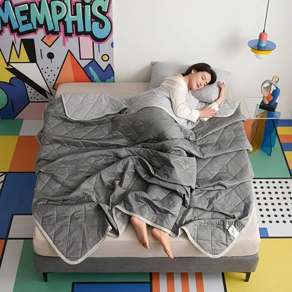 Multi-size Cooling Thin Quilt – Breathable Lightweight Ice Silk Quilt, Ultra Soft Thin Quilt for Hot Weather & Airy Bedrooms, Summer Essential.
