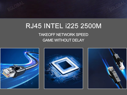 Eglobal Mini pc game Intel i9 13900H i7 13700H Nvidia RTX 4060 8G Desktop Gaming Computer DDR5 NVME PCIE Wifi 6 Windows 11 Pro