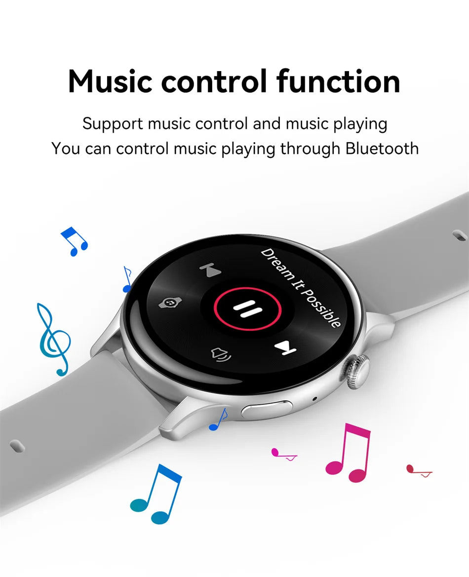 Smartwatch for Women AMOLED Screen Always Display Time NFC IP68 Waterproof Sports Call Women Smart Watch For Women Custom dial