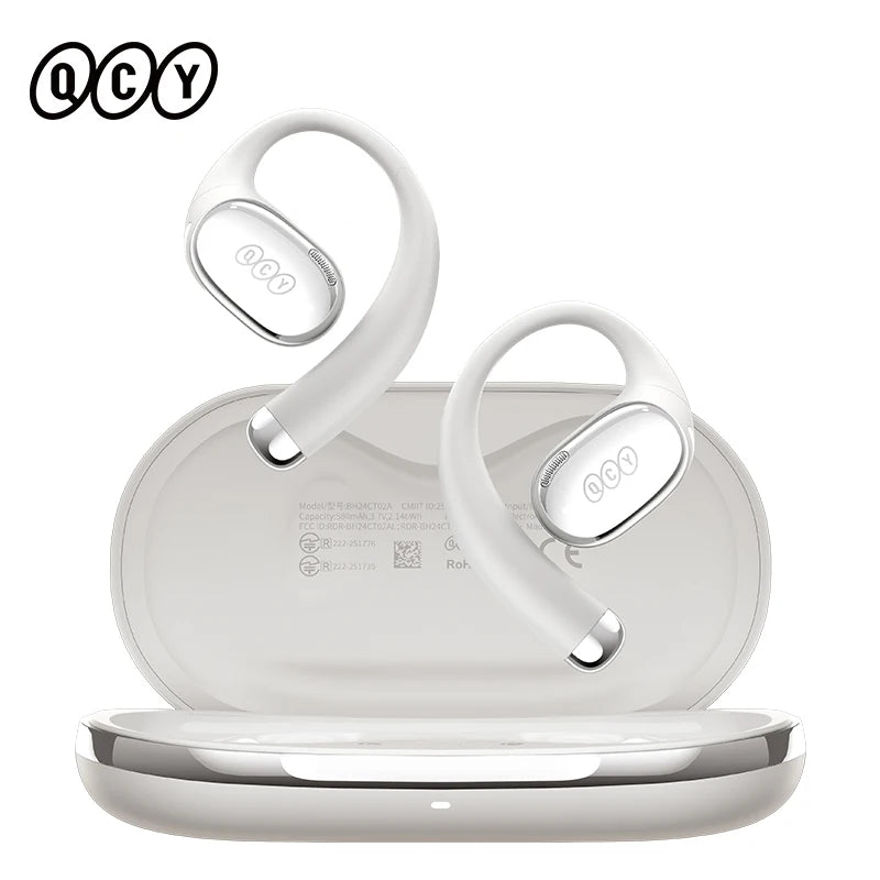 QCY Crossky R70 BH24CT02A Open-Ear Wireless Headphones Hi-Res with LDAC Bluetooth 6.0 Earphones Bass Boost Spatial Sound Earbuds