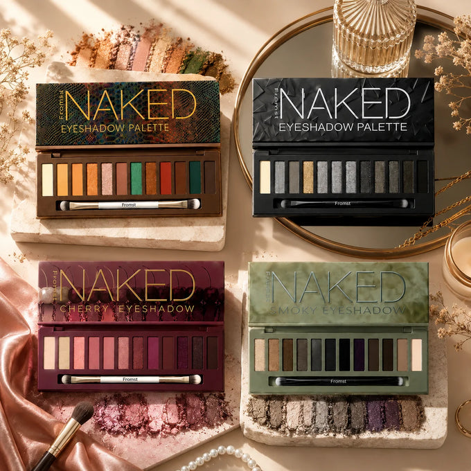 12-Color Matte & Shimmer Eyeshadow Palette — product image