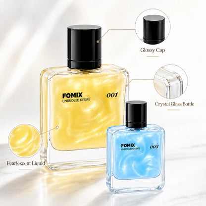 FOMIX 2PCS Men's Perfume Set, Long Lasting Fresh Ocean & Warm Seductive Eau De Parfum Spray, Citrus Floral Musk Woody Cologne, Day Night Portable Fragrance Gift for Him