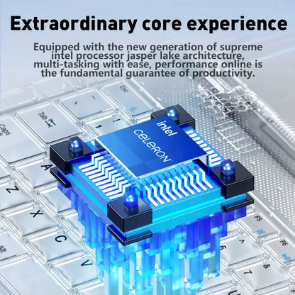 14.1 Inch Business Ultra Portable Laptop 2026 Win11 DDR4 16GB/32GB RAM 2TB SSD Slim Office Notebook PC I9-9900 Intel 6500Y