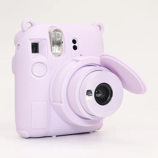 Fujifilm Mini12 Silicone Case Shockproof Drop-Proof Lightweight Soft Protector Cover Camera Body Skin Instant Camera Accessories