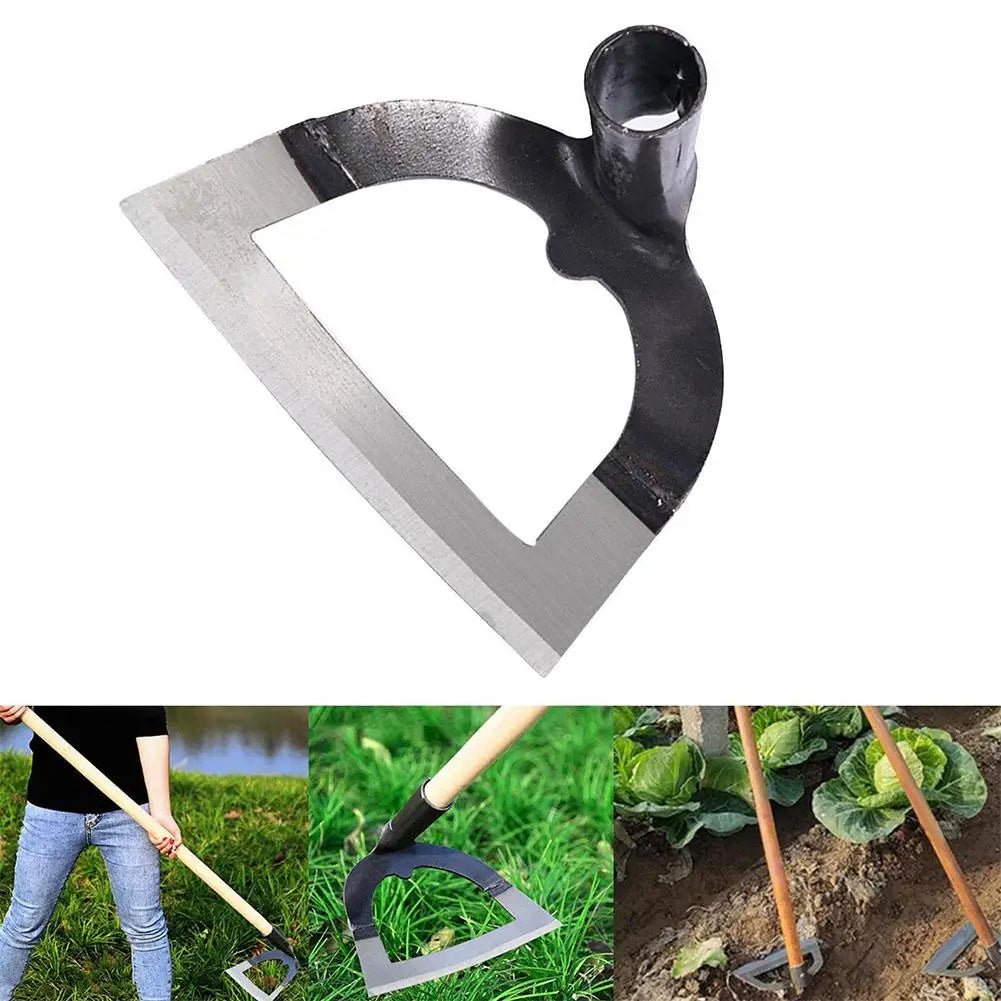 Hollow Hoe Weeding Rake Steel weeding hoe Labor-saving Weeding Loosening Soil Artifact Harrow HandheldHoe Farm Tool Gardening