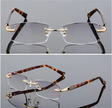 Begreat Rimless Square Reading Glasses — view 7