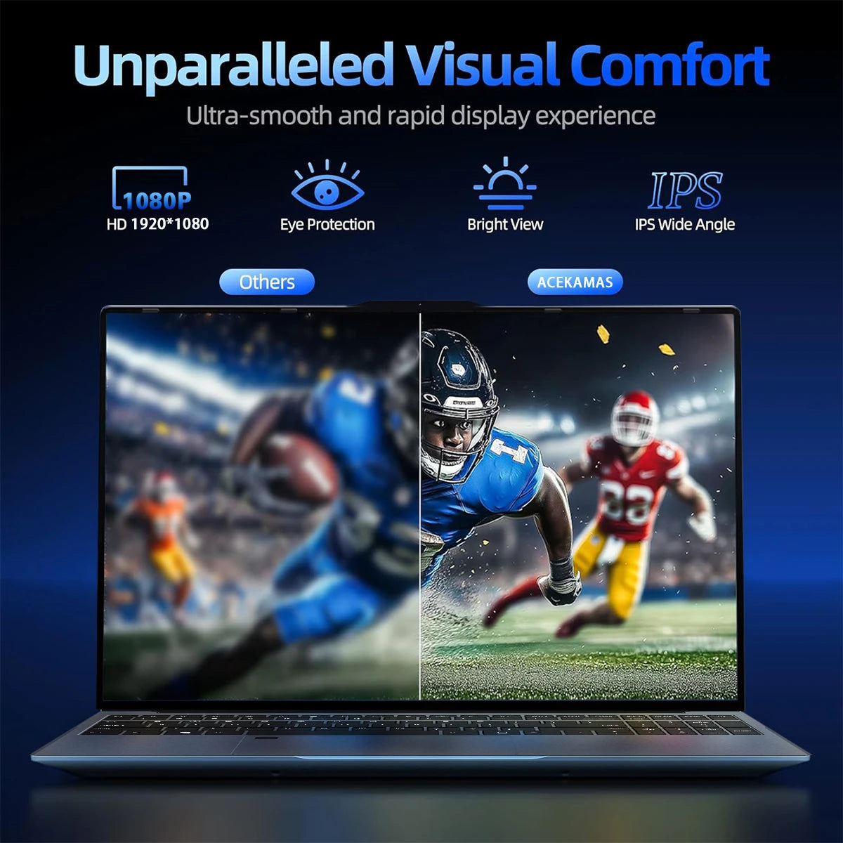 LENOU Ultra Slim 15.6" Gaming Laptop Intel Core i9-10980H 32GB RAM 2TB SSD 1920x1080 Windows 11 Office Study Home Use New Model