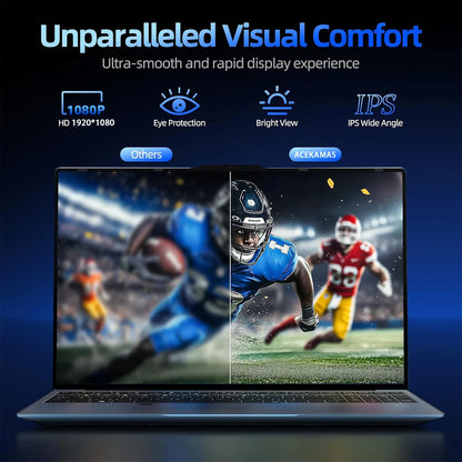 LENOU Ultra Slim 15.6" Gaming Laptop Intel Core i9-10980H 32GB RAM 2TB SSD 1920x1080 Windows 11 Office Study Home Use New Model