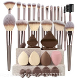Foundation & Eyeshadow Brush Set — product image