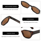 Zenottic Narrow Cat-Eye Sunglasses — view 5