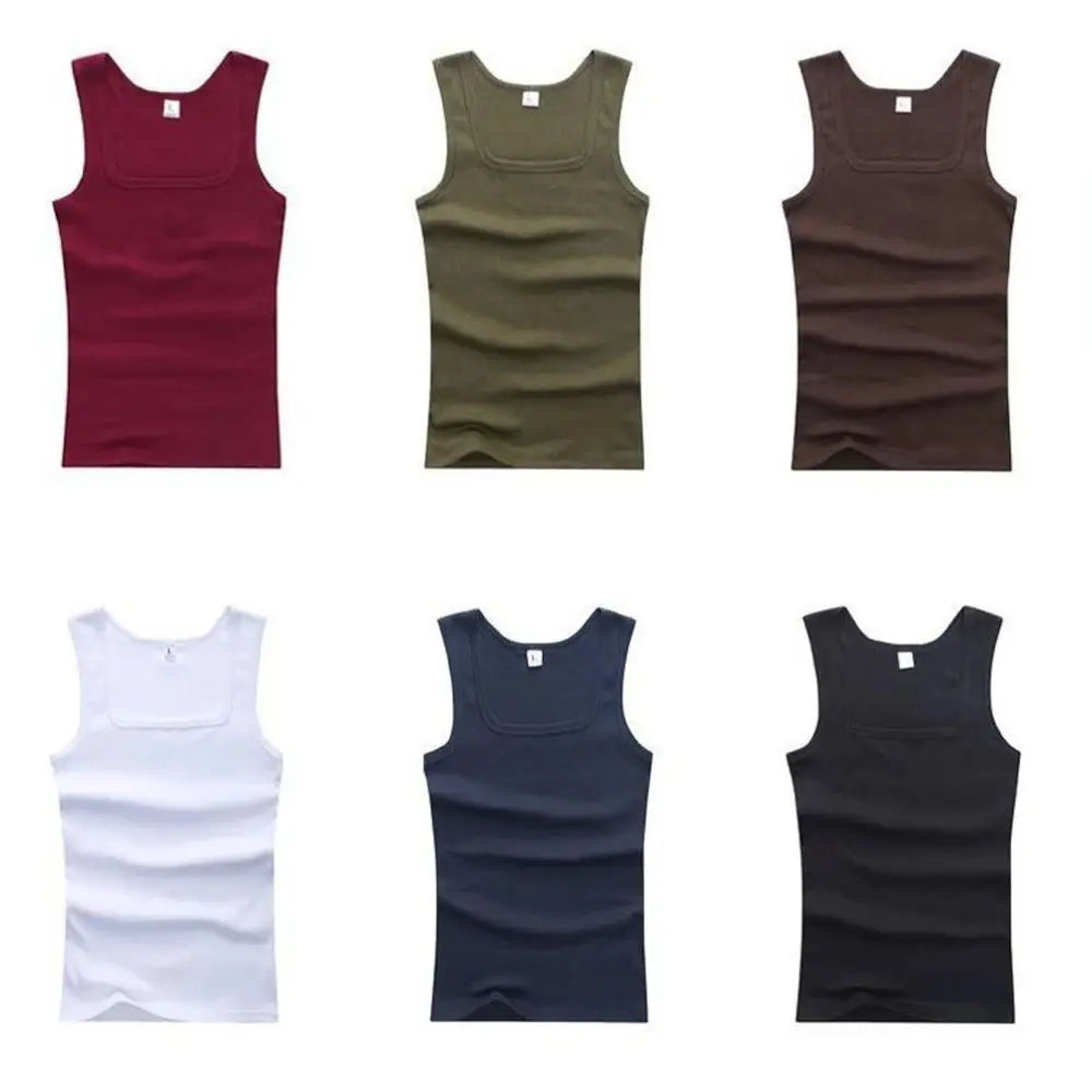 3PCS Summer Men Women Tank Top Cotton Sleeveless Shirt
Bodybuilding Muscle Vest Women Basic Elastic Tank Top Fitness T-shirt Hot
