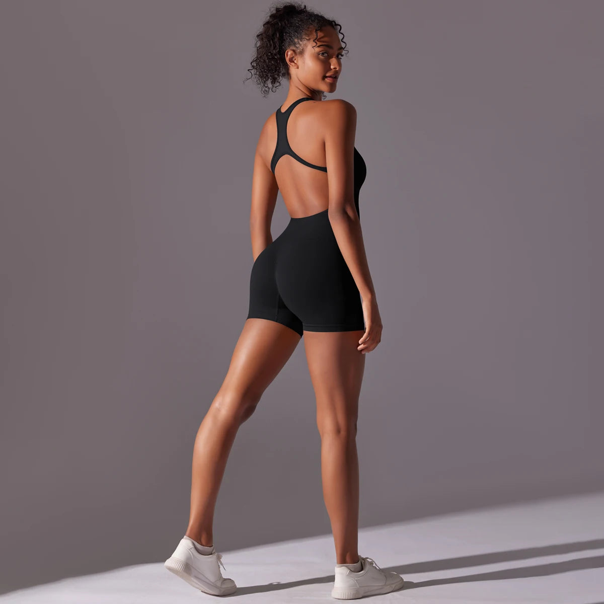 Jumpsuit Suits For Fitness Ribbed Gym Set Workout Sets Tracksuits Fitness Gym Clothing For Seamless Women Yoga Set Sportswear