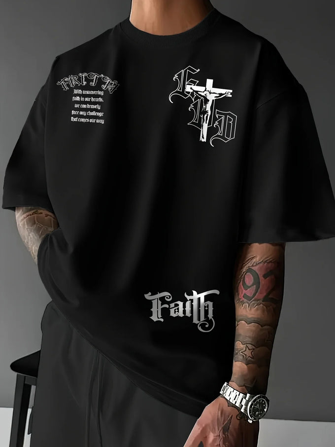 Men's Cross Graphic T-Shirt — product image