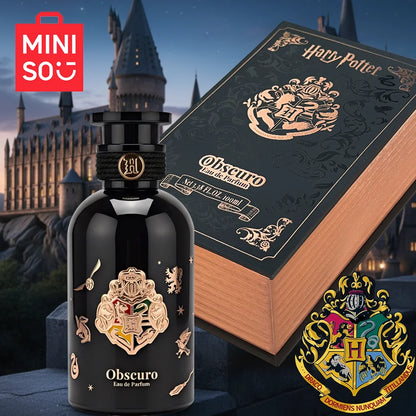 Miniso Harry Potter Obscuro Eau de Parfum 100ml, Floral Spicy Scent with Saffron, Amber, Vanilla, Clean, Vegan, Cruelty-Free, Unigue Single Item Floral Scents Perfume for Women's Fragrance Enthusiasts