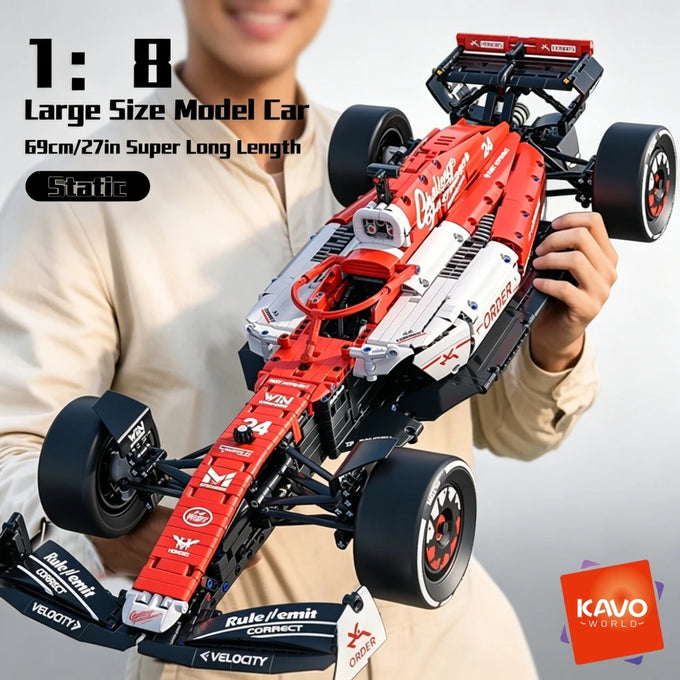 Large Racing Car Building Set — product image