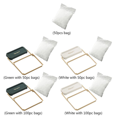 NEW Hanging Net Filter Bag Multi-Purpose Triangle Drainage Rack Drain Basket Kitchen Sink Filter Leftovers Soup Food Drainer