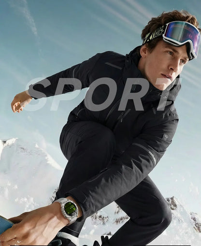 New Outdoor GPS Offline Map Smart Watch Men 3ATM Waterproof 170+ Sports LED Compass Altimeter AMOLED Bluetooth Call Smartwatch