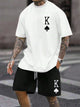 Men's King Graphic T-Shirt & Shorts Set — view 12