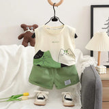 Toddler Cat Tank Top & Shorts Set — product image