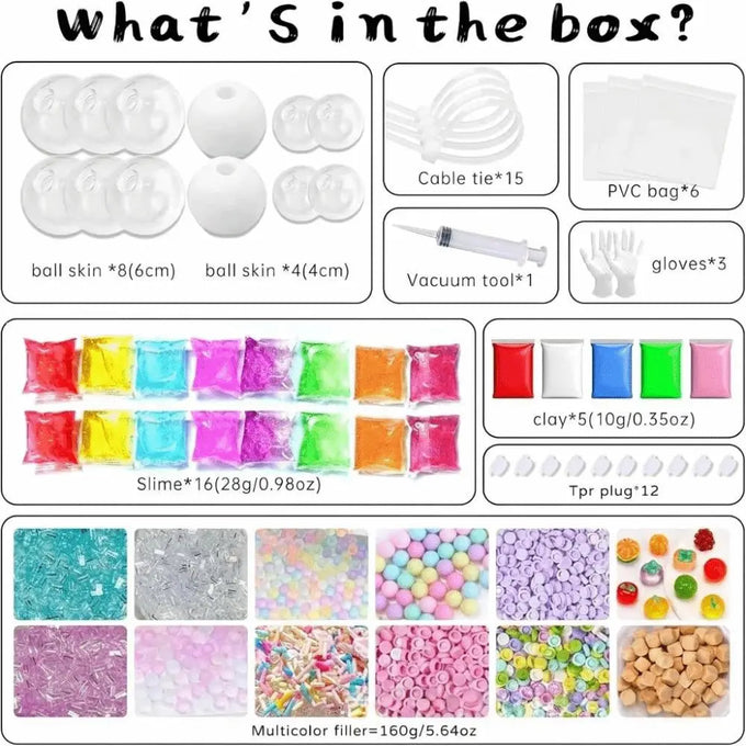 DIY Refillable Squishy Ball Kit — product image