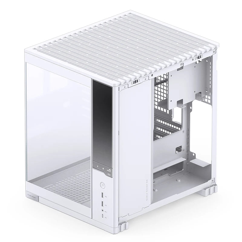 Jonsbo D34 MATX SeaviewRoom Chassis Support 280 Cold Row ATX Power Supply Type-C Digital Monitoring Screen Mini-ITX Desktop Case