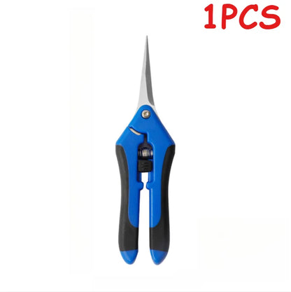 Metal Pruning Scissors Multi Purpose Hand Tool for Garden Grafting Bonsai Fruit Picking Weed Cutting and Daily Household Use