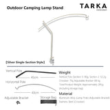 Adjustable Camping Lantern Stand — view 8
