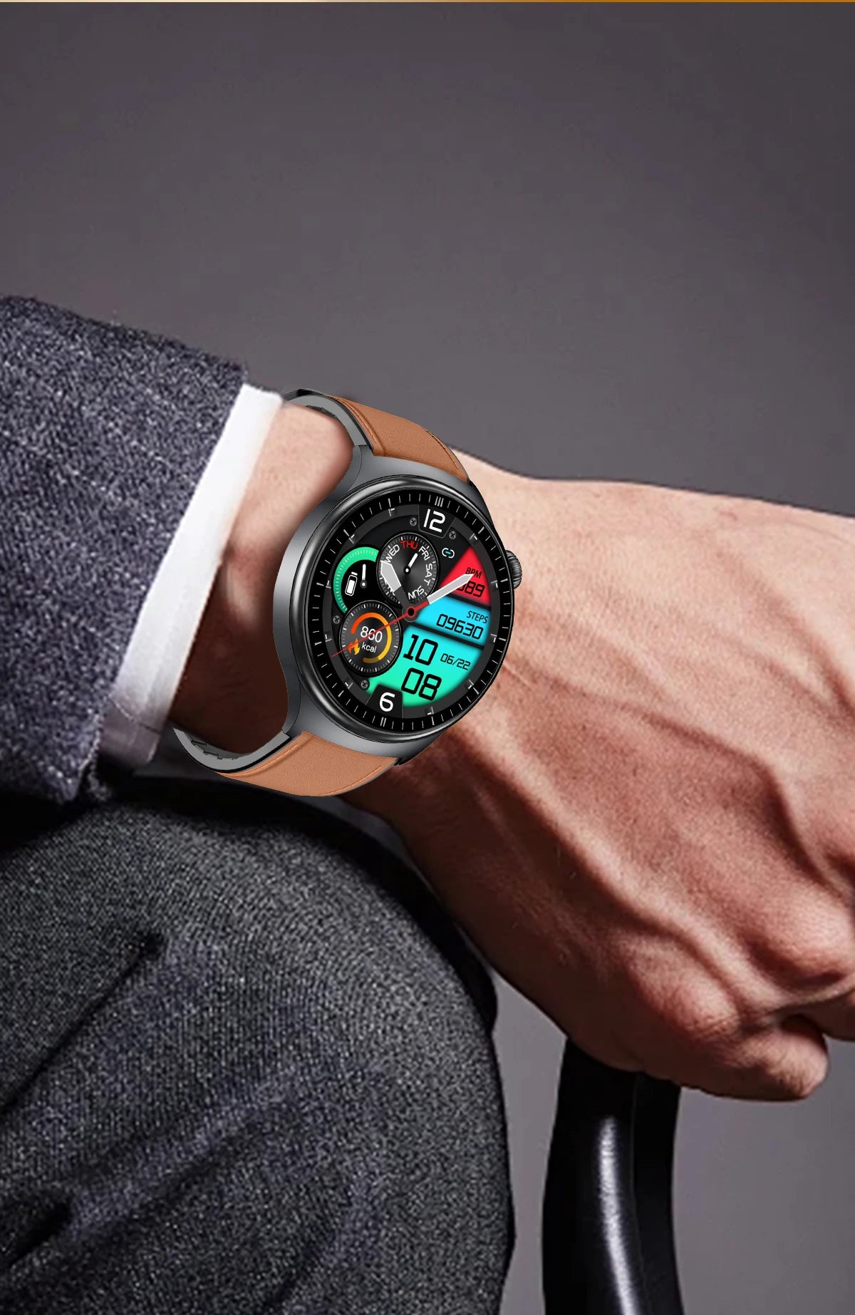 2026New High-end Health Smart Watch For Men Women Blood Lipids Uric Acid Blood Pressure Accurate Data ECG+PPG BT Call Smartwatch