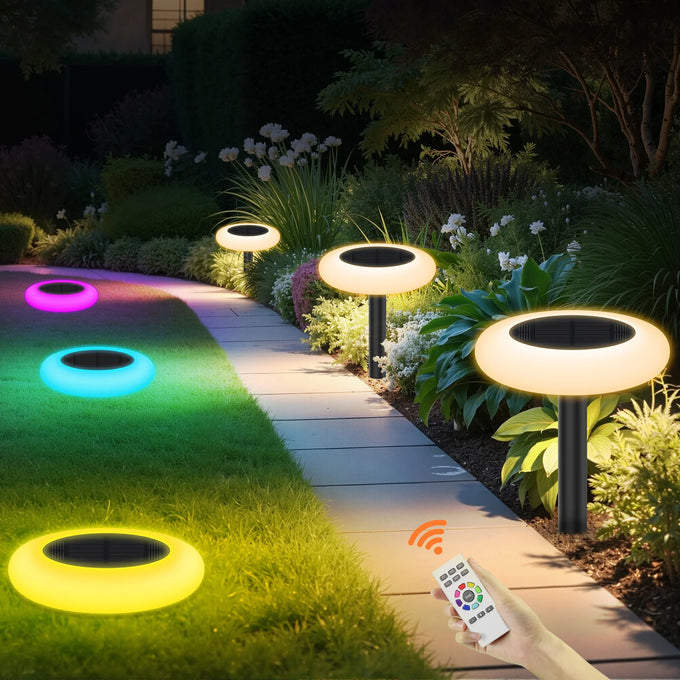 Intelamp Solar Garden Pathway Lights — product image