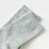 Kids' Solid Color Cotton-Blend Socks — view 5