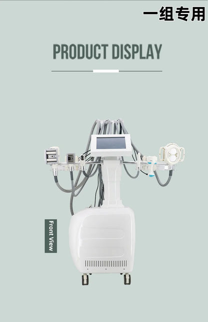 V10 Velashape Six-Handle Body Shaping Machine 40K Radio Frequency Fat Reduction, Body Sculpting and Skin Tightening Device