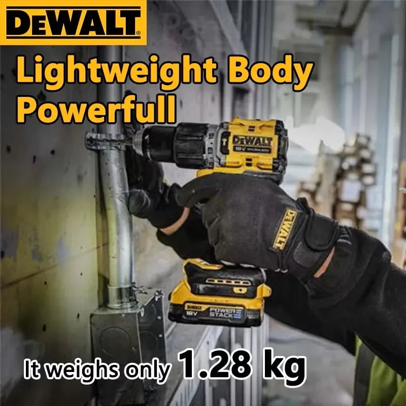 NEW 2026 DEWALT DCD805 Hand Impact Drill,20V Lithium Cordless,Brushless Power,Variable Speed Control,Lightweight Household Tool