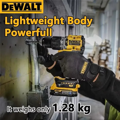 NEW 2026 DEWALT DCD805 Hand Impact Drill,20V Lithium Cordless,Brushless Power,Variable Speed Control,Lightweight Household Tool