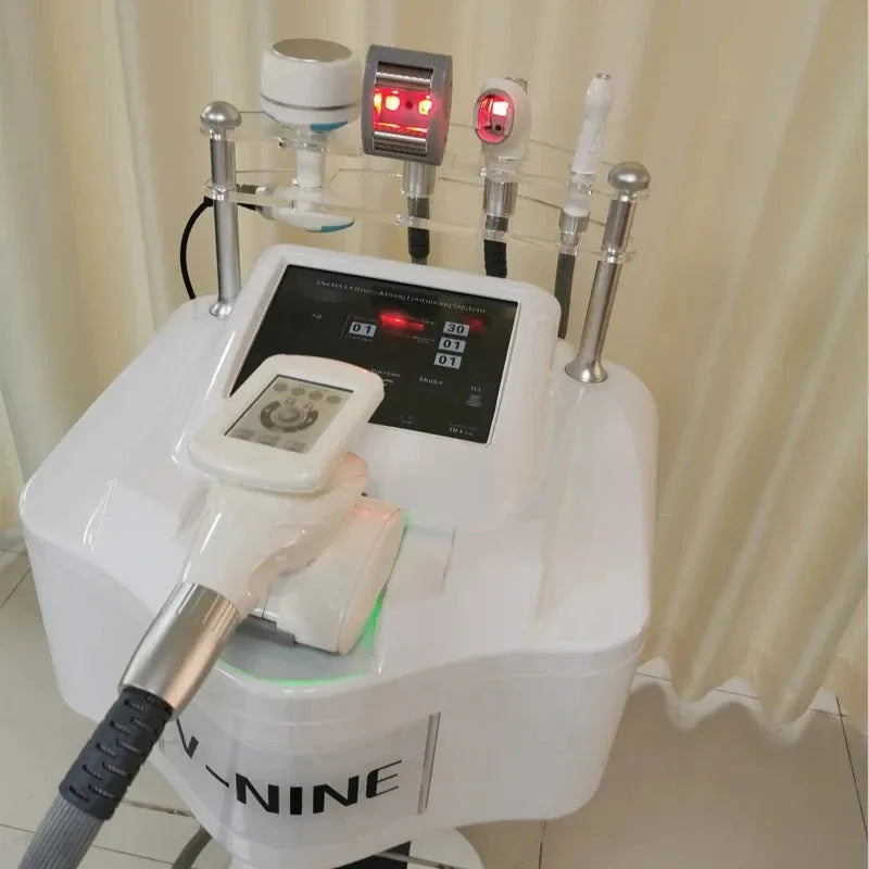 V9 Multifunctional VELABODY Shape Body Slimming Cavitation Cellulite Fat Removal Vacuum Roller eye care Weight loss machine