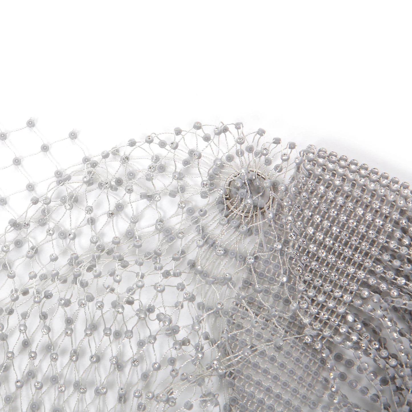 Tank Tops Shiny Rhinestone Fishnet Hollow Out Top Men Mesh See Through Tassel T-Shirt Man Party Clubwear Transparent Vest