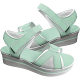 Open-Toe Platform Wedge Sandals — view 11