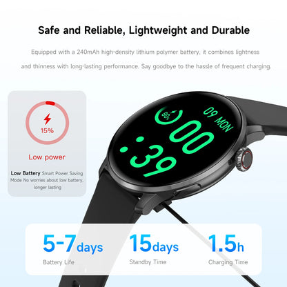 2026 New Lady Fashion Smart Watch women AMOLED HD Screen GPS Sport Heart Rate Bluetooth Call Waterproof Outdoor Smartwatch Women