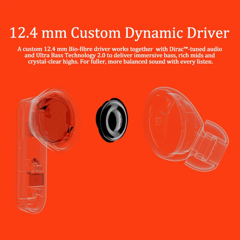 Global Version CMF Buds 2a Up to 31H of playback Bluetooth 5.4 12.4mm Driver 42dB ANC 4HD Mics IP54