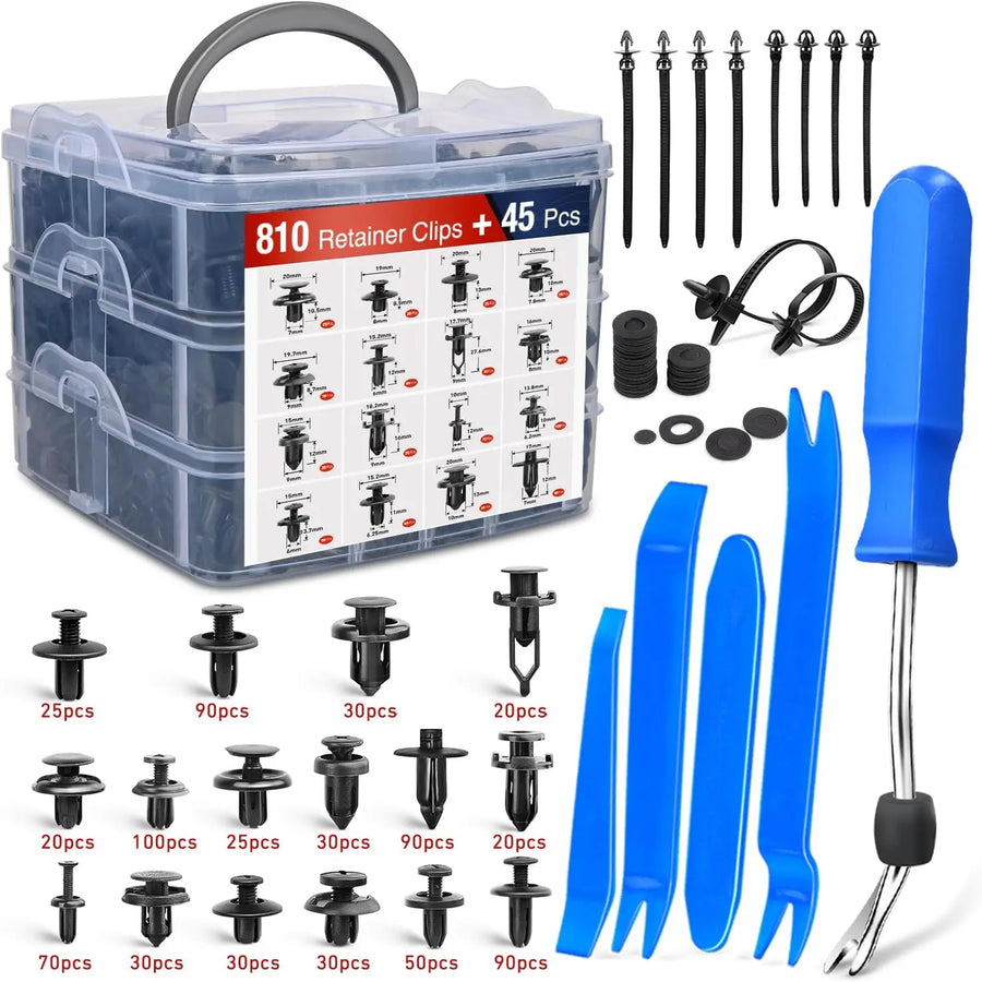 Automotive Retainer Clip & Tool Kit — product image