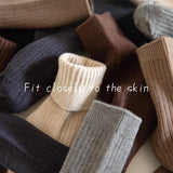 Kids' Ribbed Crew Socks Set — view 4
