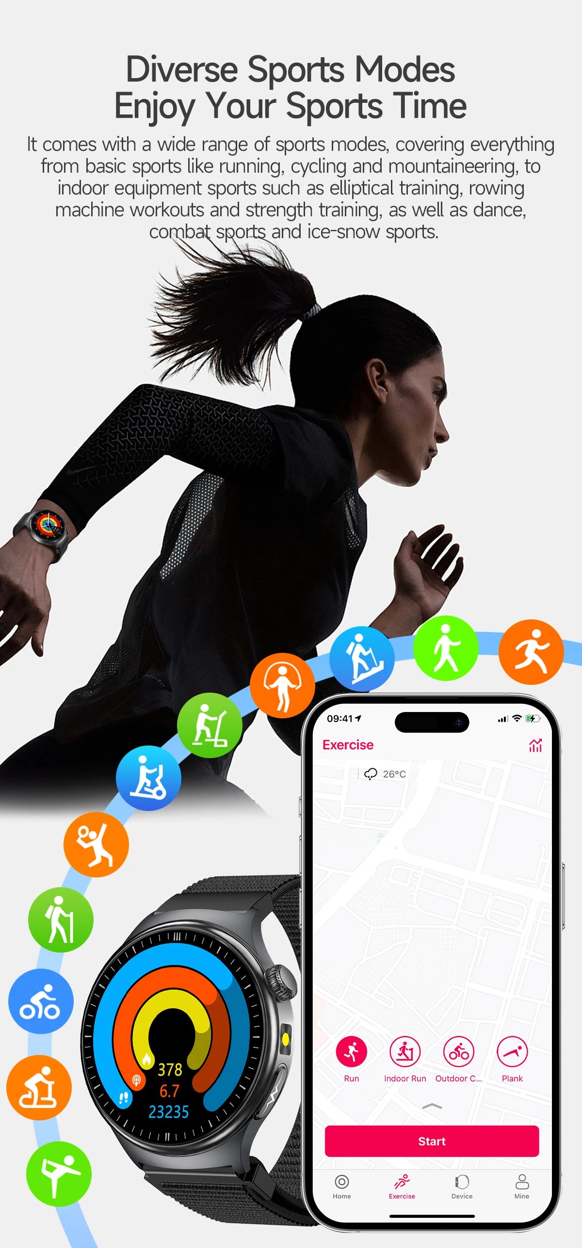 2026New High-end Health Smart Watch For Men Women Blood Lipids Uric Acid Blood Pressure Accurate Data ECG+PPG BT Call Smartwatch