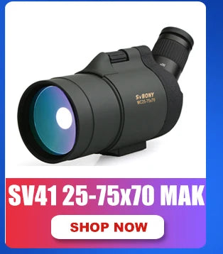 SVBONY SV28 Telescope Spotting Scope Powerful Zoom Monocular FMC BAK4 Waterproof For Bird Watching Target Shotting