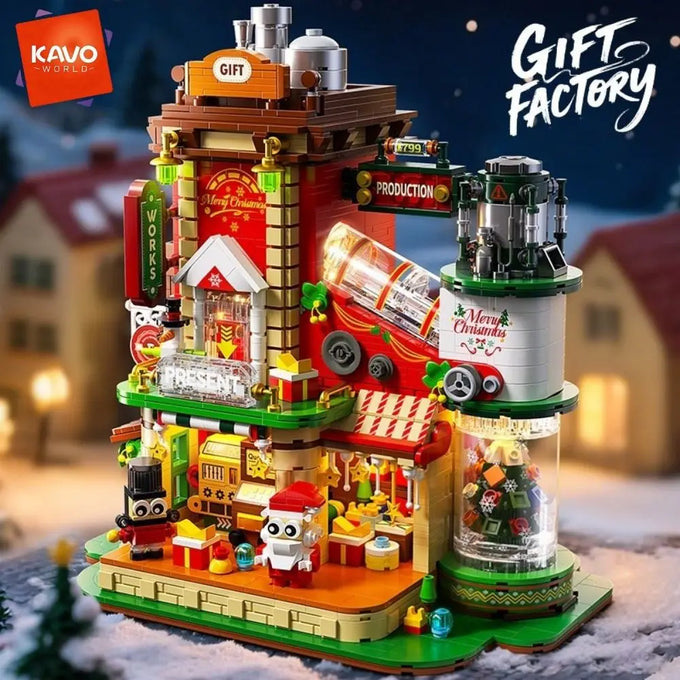 LED Christmas Gingerbread House Set — product image