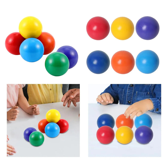 Wooden Rainbow Counting & Color Toy — product image