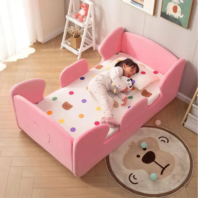 Low Toddler Bed with Removable Rails — product image